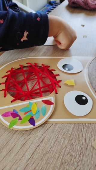 Hiboux à tisser - 10doigts.fr