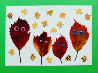 Land Art automne - 10doigts.fr