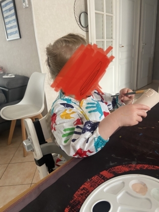 Petit épouvantail de Printemps - 10doigts.fr