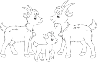 Animaux-ferme8 - Coloriages animaux - Coloriages - 10doigts.fr