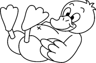 Canard11 - Coloriages animaux - Coloriages - 10doigts.fr