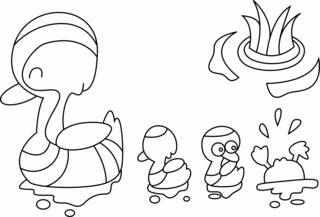 Canard18 - Coloriages animaux - Coloriages - 10doigts.fr