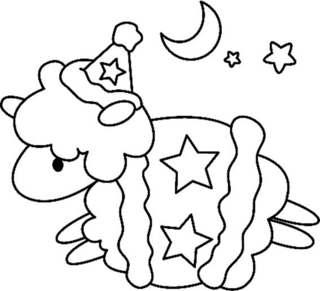 Mouton 01 - Coloriages animaux - Coloriages - 10doigts.fr
