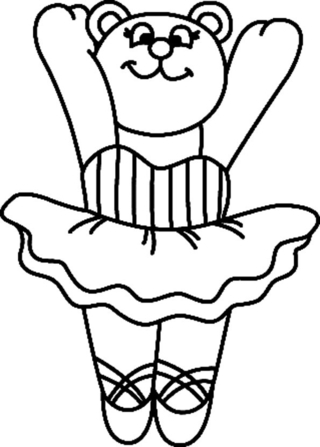 Ourson 007 - Coloriages animaux - Coloriages - 10doigts.fr