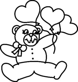 Ourson 079 - Coloriages animaux - Coloriages - 10doigts.fr