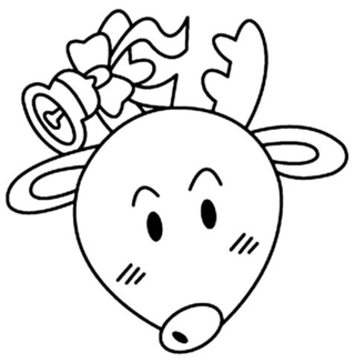 Renne 04 - Coloriages animaux - Coloriages - 10doigts.fr