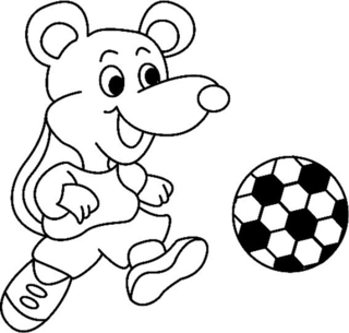 Souris 01 - Coloriages animaux - Coloriages - 10doigts.fr