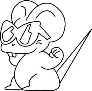 Souris 03 - Coloriages animaux - Coloriages - 10doigts.fr