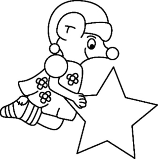 Souris 09 - Coloriages animaux - Coloriages - 10doigts.fr