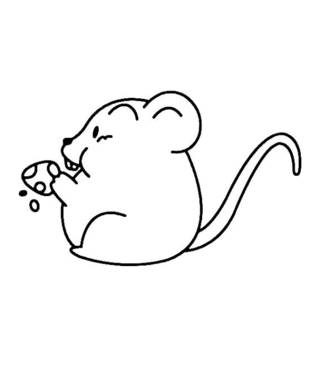 Souris 11 - Coloriages animaux - Coloriages - 10doigts.fr