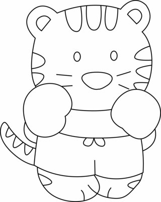 Chat 11 - Coloriages animaux - Coloriages - 10doigts.fr