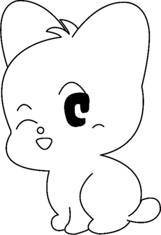 Chat 22 - Coloriages animaux - Coloriages - 10doigts.fr