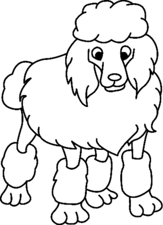 Chien 05 - Coloriages animaux - Coloriages - 10doigts.fr
