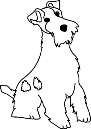 Chien 11 - Coloriages animaux - Coloriages - 10doigts.fr