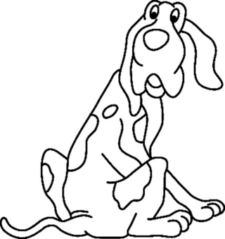 Chien 30 - Coloriages animaux - Coloriages - 10doigts.fr