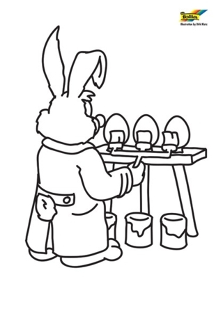 Lapin 83 - Coloriages animaux - Coloriages - 10doigts.fr