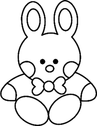 Lapin n05 - Coloriages animaux - Coloriages - 10doigts.fr