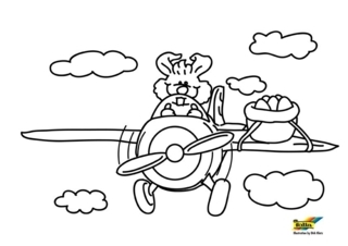 Lapin n48 - Coloriages animaux - Coloriages - 10doigts.fr