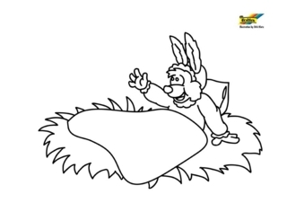 Lapin n59 - Coloriages animaux - Coloriages - 10doigts.fr