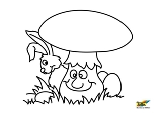 Lapin n84 - Coloriages animaux - Coloriages - 10doigts.fr