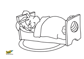 Lapin n85 - Coloriages animaux - Coloriages - 10doigts.fr