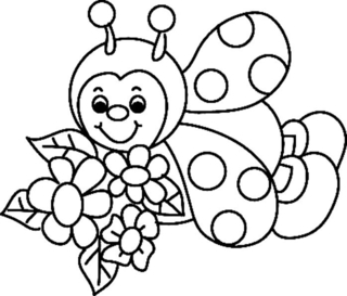 Abeille 05 - Coloriages animaux - Coloriages - 10doigts.fr