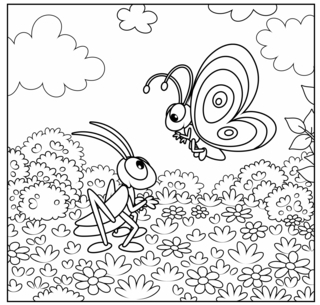 Animaux-volants13 - Coloriages animaux - Coloriages - 10doigts.fr