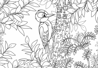 Animaux-volants15 - Coloriages animaux - Coloriages - 10doigts.fr