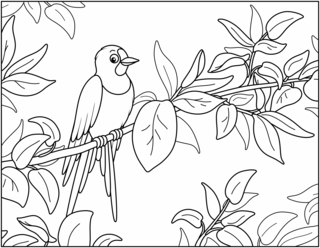 Animaux-volants17 - Coloriages animaux - Coloriages - 10doigts.fr