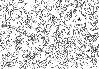 Animaux-volants23 - Coloriages animaux - Coloriages - 10doigts.fr