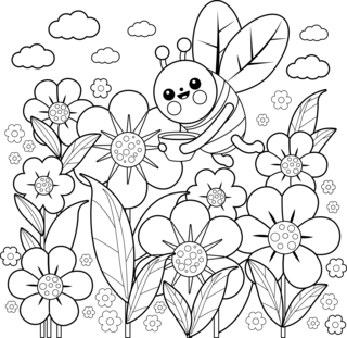 Animaux-volants5 - Coloriages animaux - Coloriages - 10doigts.fr