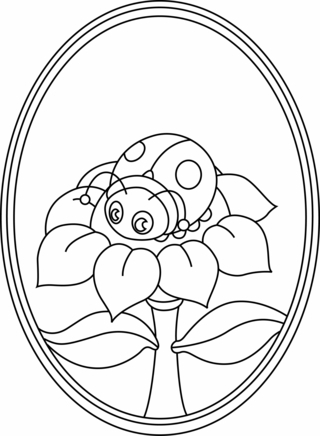 Coccinelle 09 - Coloriages animaux - Coloriages - 10doigts.fr