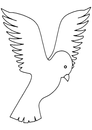Oiseau 24 - Coloriages animaux - Coloriages - 10doigts.fr