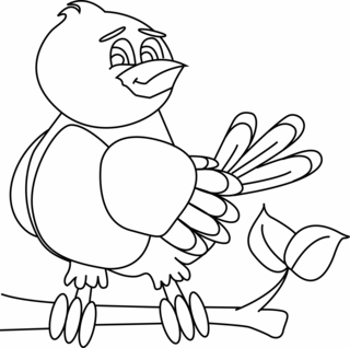 Oiseau 31 - Coloriages animaux - Coloriages - 10doigts.fr