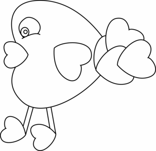 Oiseau 32 - Coloriages animaux - Coloriages - 10doigts.fr