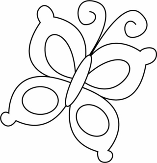 Papillon 08 - Coloriages animaux - Coloriages - 10doigts.fr