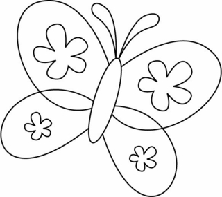 Papillon 09 - Coloriages animaux - Coloriages - 10doigts.fr