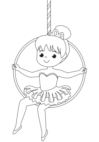 Cirque11 - Coloriages cirque - Coloriages - 10doigts.fr