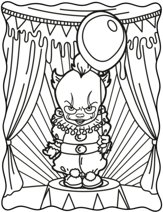 Cirque16 - Coloriages cirque - Coloriages - 10doigts.fr