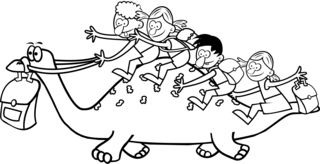 Dinausores2 - Coloriages dinosaure - Coloriages - 10doigts.fr