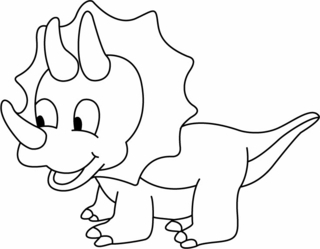 Dinosaure 02 - Coloriages dinosaure - Coloriages - 10doigts.fr