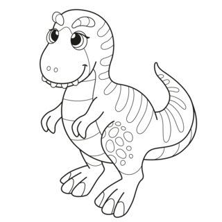 Dinosaure 16 - Coloriages dinosaure - Coloriages - 10doigts.fr