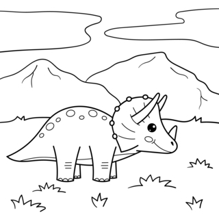 Dinosaure 18 - Coloriages dinosaure - Coloriages - 10doigts.fr