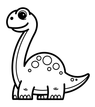 Dinosaure 21 - Coloriages dinosaure - Coloriages - 10doigts.fr