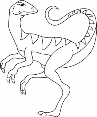 Kakuru - Coloriages dinosaure - Coloriages - 10doigts.fr