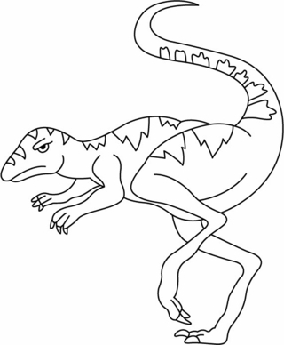 Valdosaurus - Coloriages dinosaure - Coloriages - 10doigts.fr