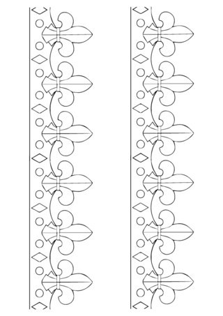 Couronne-03 - Coloriages fêtes - Coloriages - 10doigts.fr