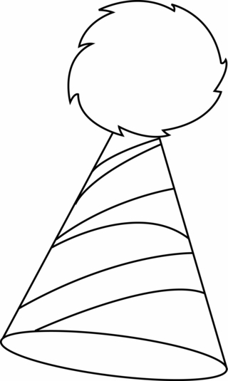 Chapeau de fête 03 - Coloriages fêtes - Coloriages - 10doigts.fr