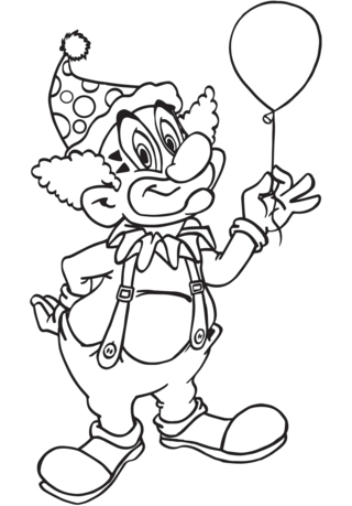 Cirque2 - Coloriages fêtes - Coloriages - 10doigts.fr