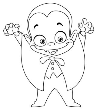 Halloween 61 - Coloriages fêtes - Coloriages - 10doigts.fr